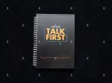 sổ tay bìa cứng Talk first thumb